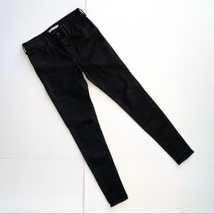 LEVI’S 720 High Rise Super Skinny Jeans, Black, Size W29